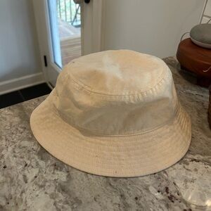 Madewell Cream Bucket Hat